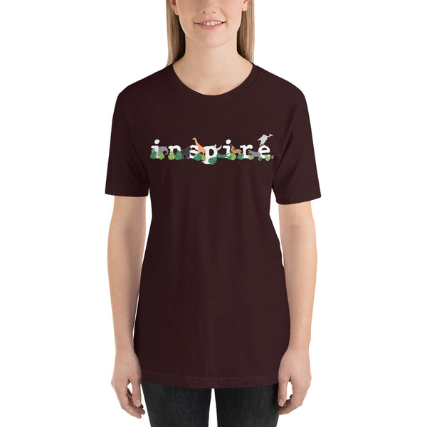 inspire Wildlife Theme Unisex t-shirt