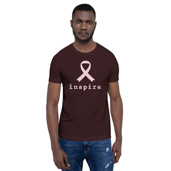 inspire Breast Cancer Ribbon Unisex t-shirt