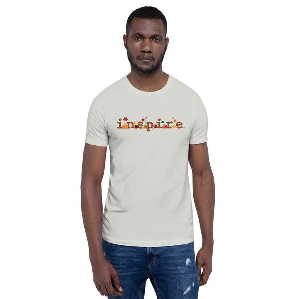 inspire Fall Theme Unisex t-shirt