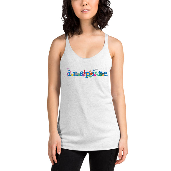 inspire Ocean Theme Women's Racerback Tank