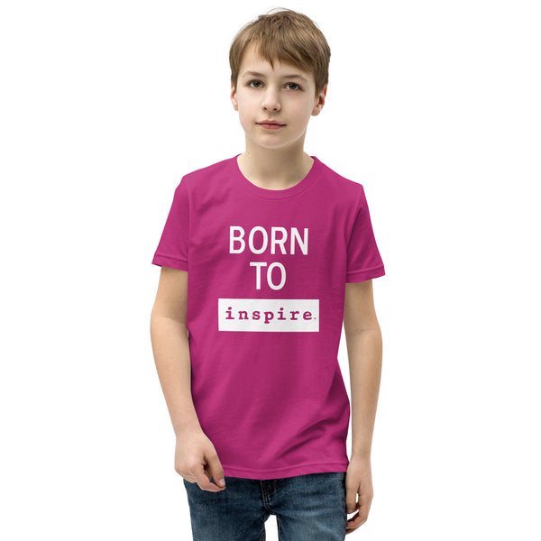 Born To inspire Youth Short Sleeve T-Shirt