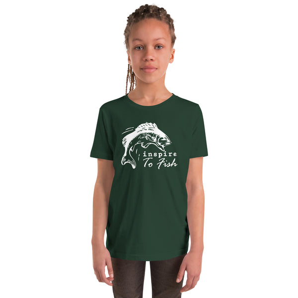inspire To Fish Youth Short Sleeve T-Shirt
