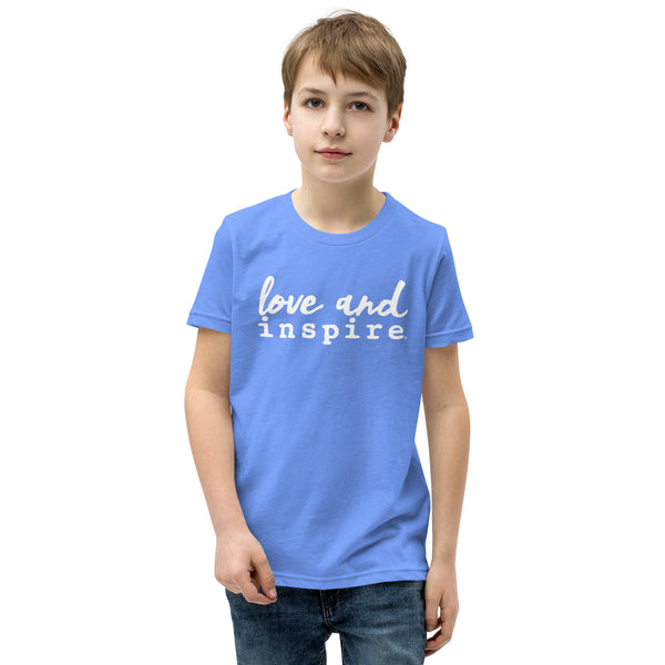 Love and inspire Youth Short Sleeve T-Shirt