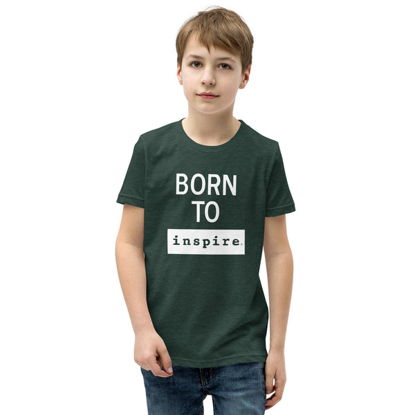 Born To inspire Youth Short Sleeve T-Shirt