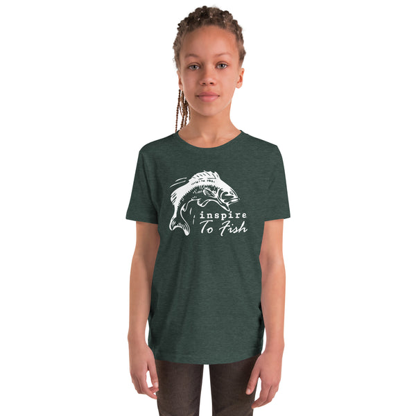 inspire To Fish Youth Short Sleeve T-Shirt