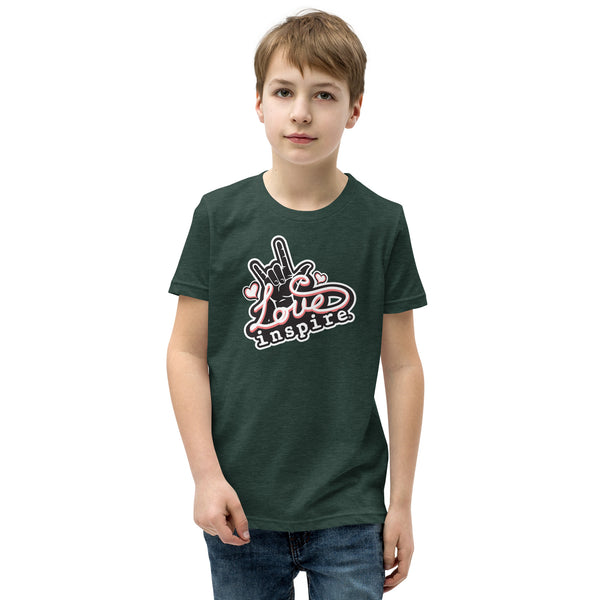 Love inspire Youth Short Sleeve T-Shirt