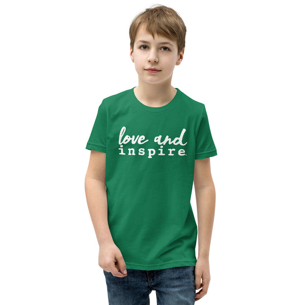 Love and inspire Youth Short Sleeve T-Shirt