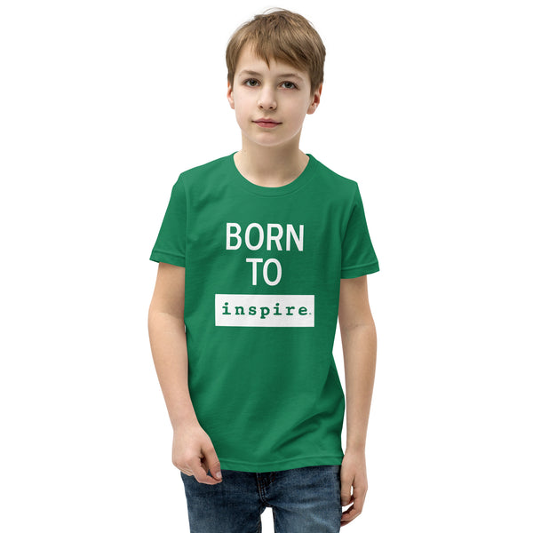 Born To inspire Youth Short Sleeve T-Shirt