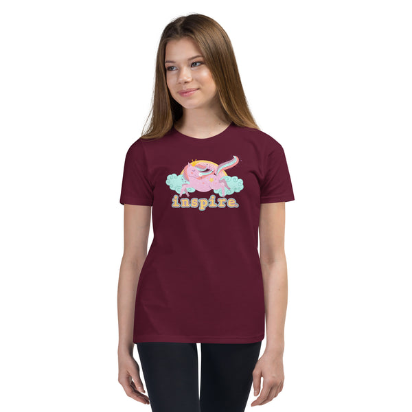 inspire Unicorn Youth Short Sleeve T-Shirt