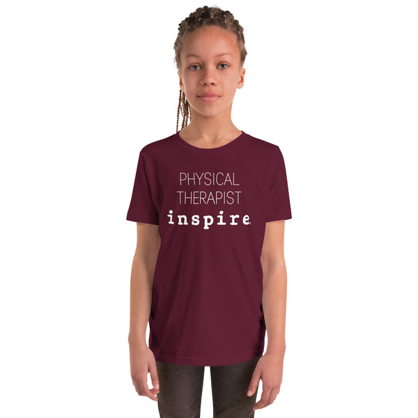 inspire Physical Therapist Youth Short Sleeve T-Shirt