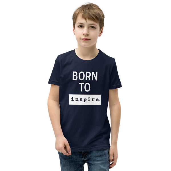 Born To inspire Youth Short Sleeve T-Shirt