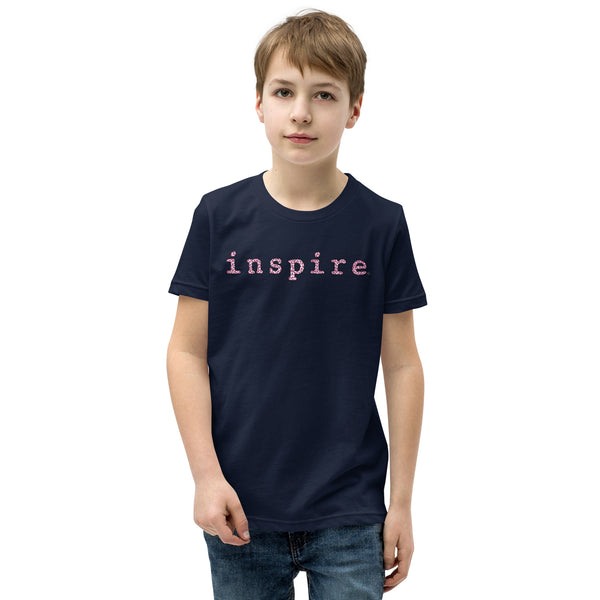 inspire Breast Cancer Awareness Youth Short Sleeve T-Shirt