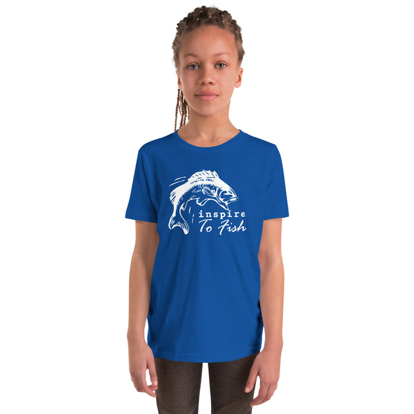 inspire To Fish Youth Short Sleeve T-Shirt