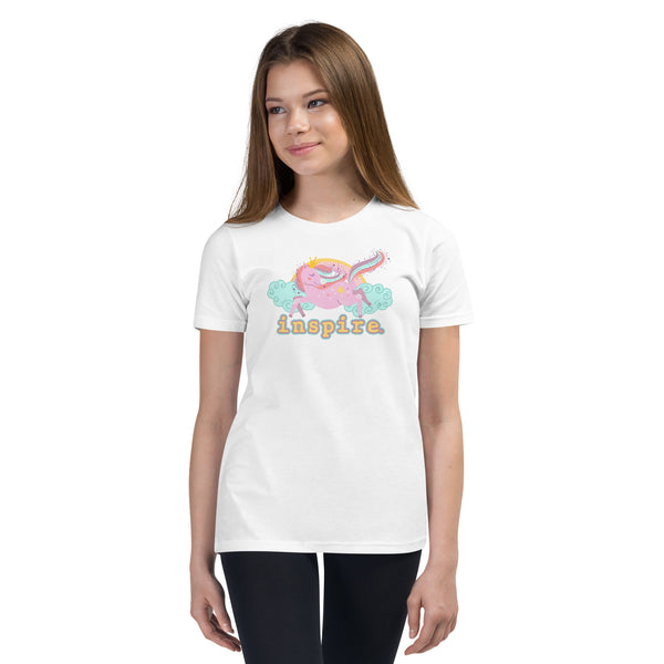 inspire Unicorn Youth Short Sleeve T-Shirt