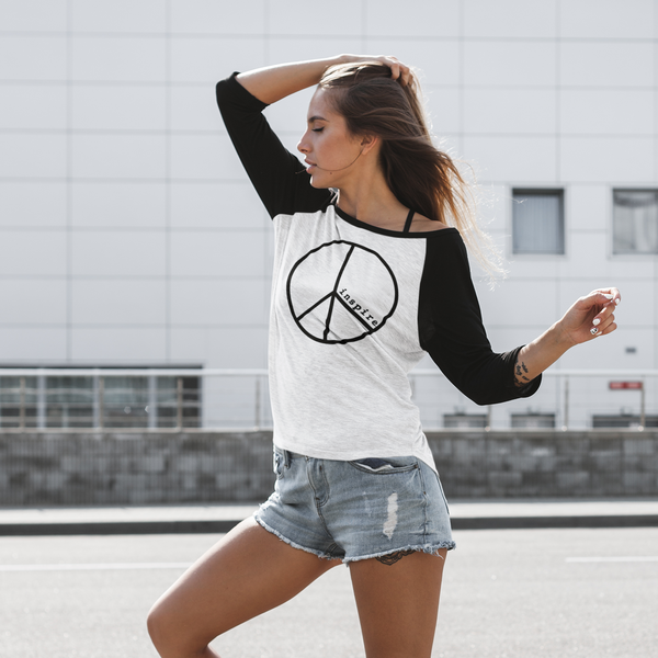 inspire Peace 3/4 Sleeve Raglan Shirt