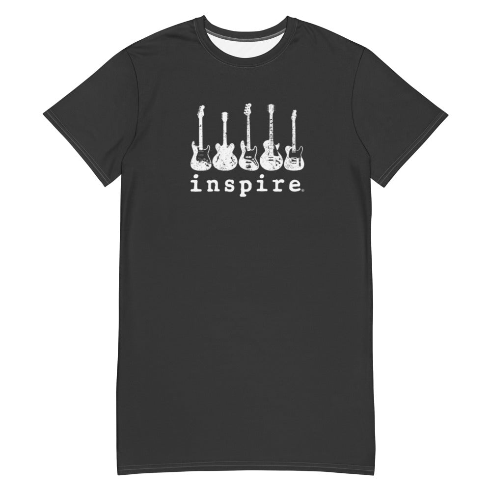 inspire Guitar T-shirt dress