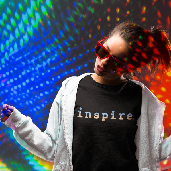 inspire Blue Doughnut Unisex Crewneck