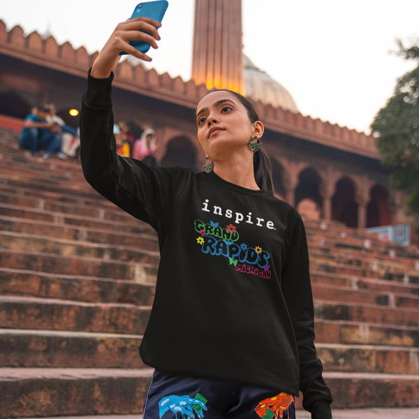 inspire Grand Rapids Colorful Unisex Crewneck