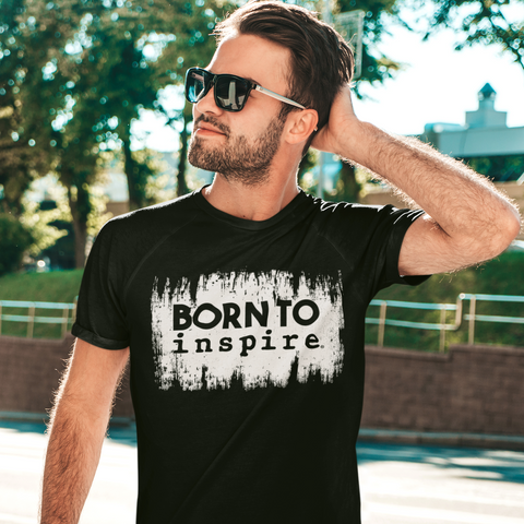 Born to inspire Grunge Short-Sleeve Unisex T-Shirt