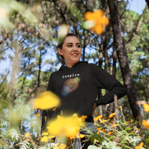 inspire Firework Unisex Hoodie