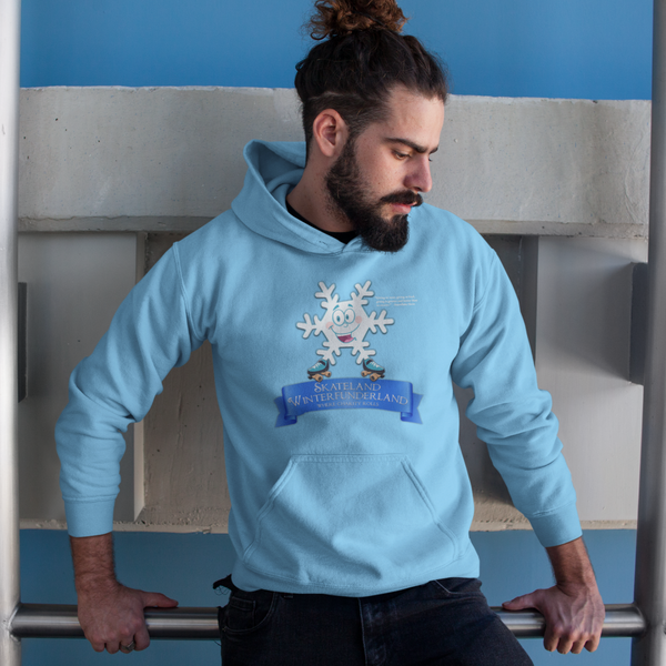 Skateland Winterfunderland Snowflake Steve Unisex Hoodie