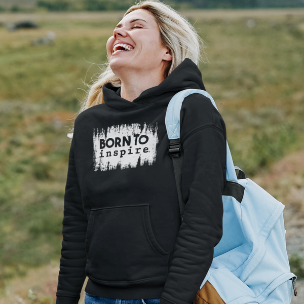 Born to inspire Grunge Unisex Hoodie