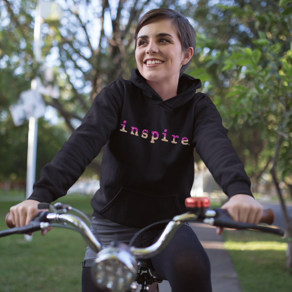 inspire Pink Doughnut Unisex Hoodie