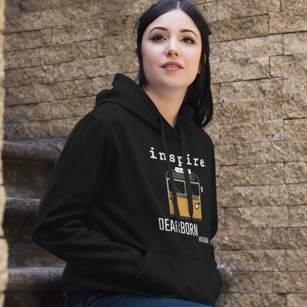 inspire Dearborn Bus Unisex Hoodie
