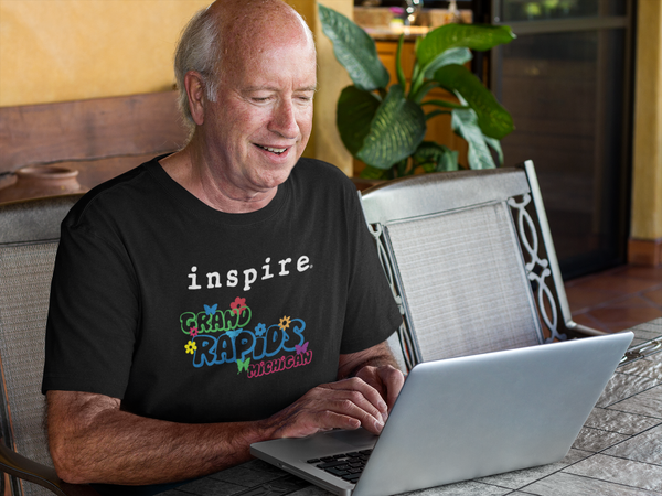inspire Grand Rapids Colorful Unisex t-shirt