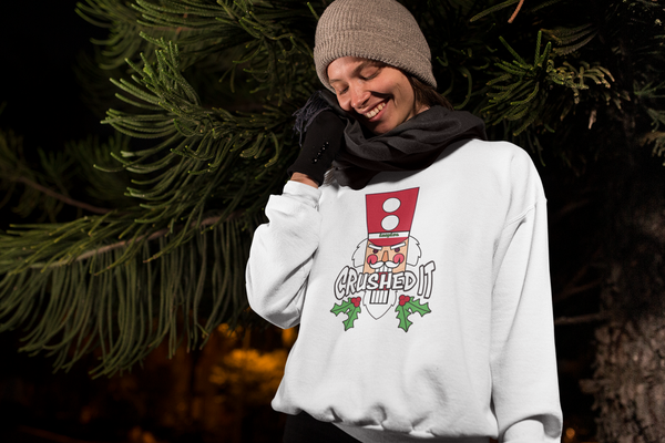 inspire Nutcracker Crushed It Christmas Unisex Crewneck
