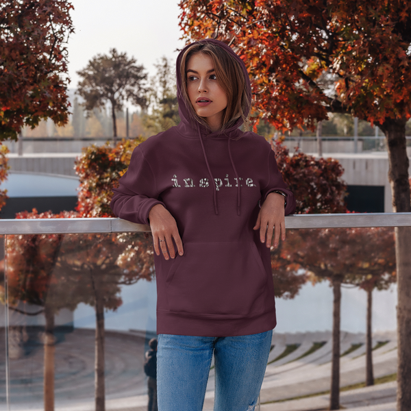 inspire Zebra Print Unisex Hoodie