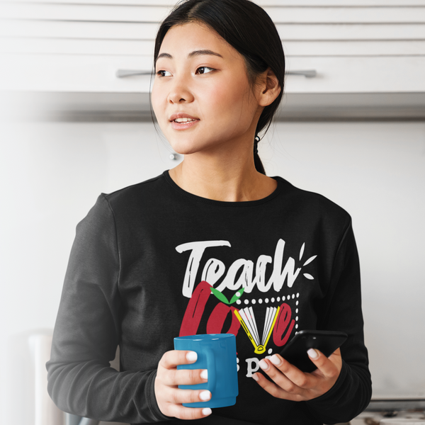 inspire Teach Love Unisex Long Sleeve Shirt