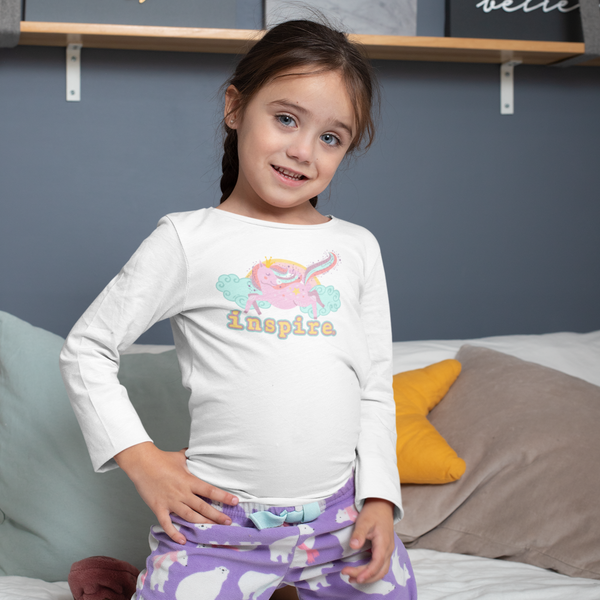 inspire Unicorn Youth Long Sleeve T-Shirt
