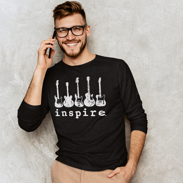 inspire Guitar Unisex Long Sleeve Shirt