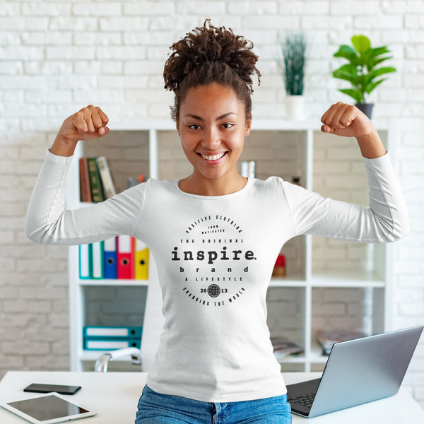 inspire Vintage Emblem Unisex Long Sleeve Shirt