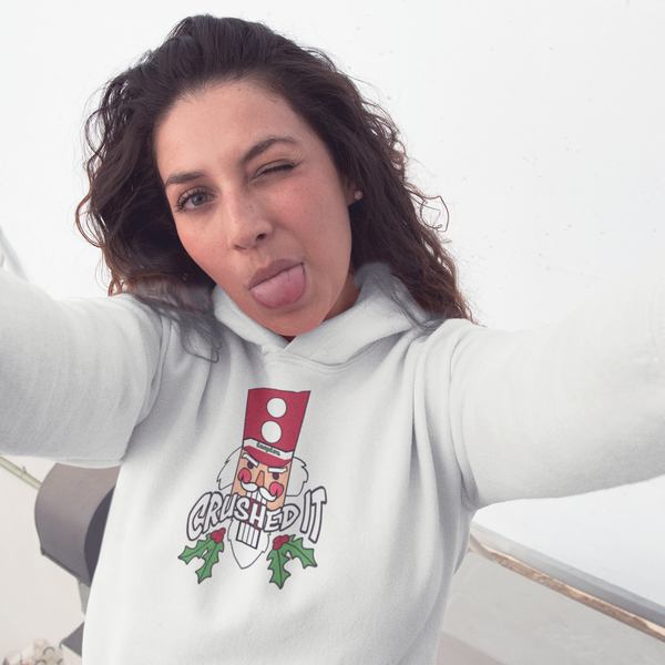 inspire Nutcracker Crushed It Christmas Unisex Hoodie