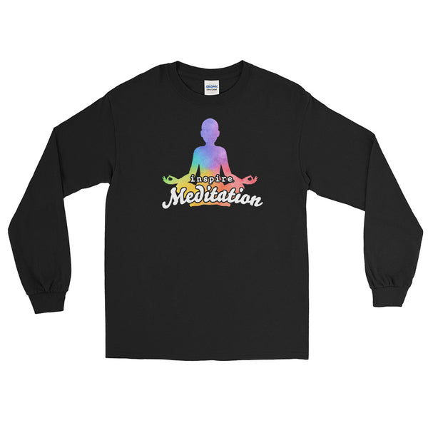 inspire Meditation Unisex Long Sleeve Shirt
