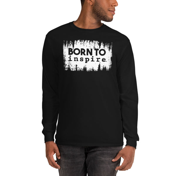 Born to inspire Grunge Unisex Long Sleeve Shirt