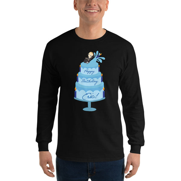 inspire Eric's Birthday Men’s Long Sleeve Shirt