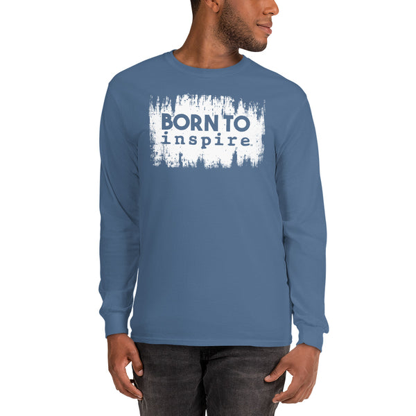 Born to inspire Grunge Unisex Long Sleeve Shirt
