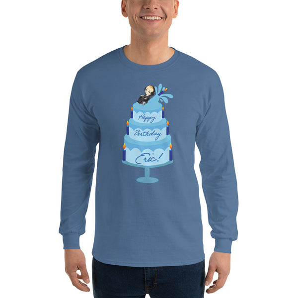 inspire Eric's Birthday Men’s Long Sleeve Shirt
