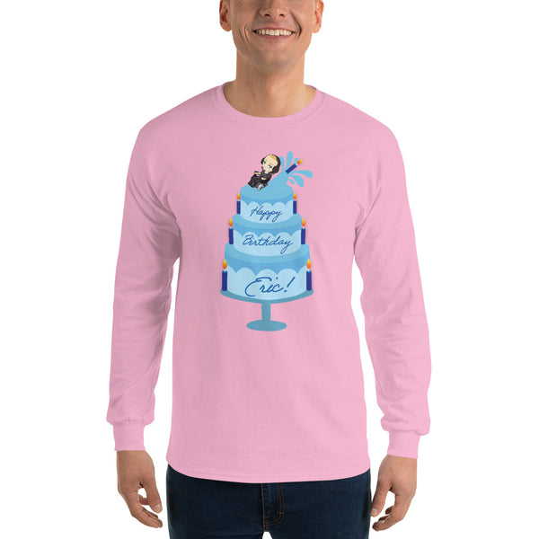 inspire Eric's Birthday Men’s Long Sleeve Shirt