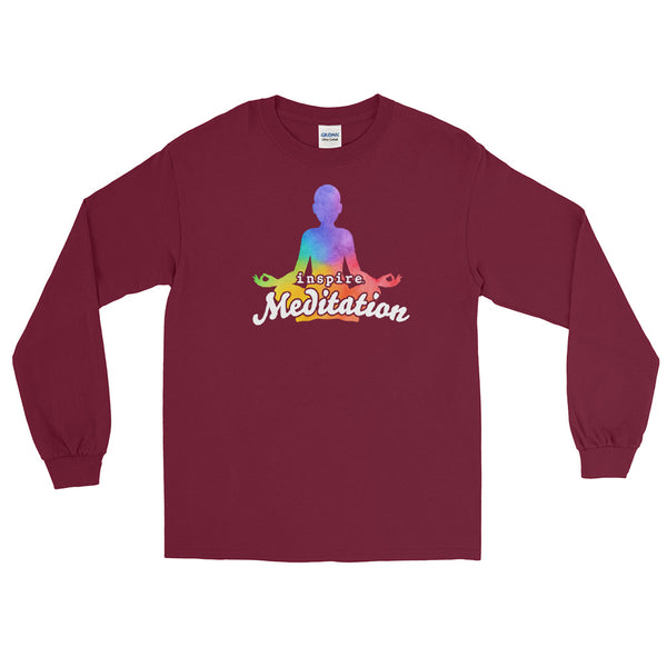 inspire Meditation Unisex Long Sleeve Shirt