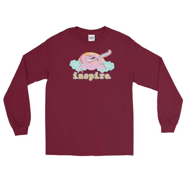 inspire Unicorn Unisex Long Sleeve Shirt