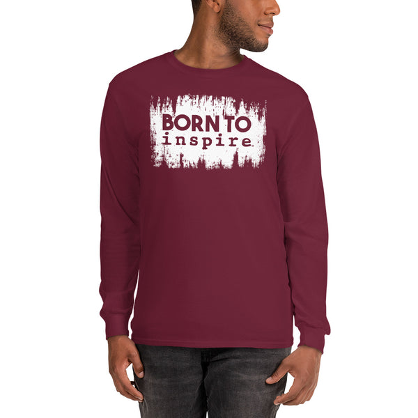 Born to inspire Grunge Unisex Long Sleeve Shirt