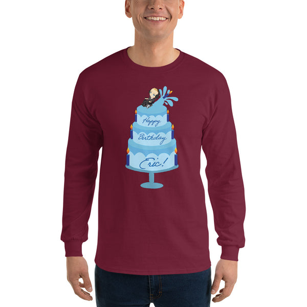 inspire Eric's Birthday Men’s Long Sleeve Shirt
