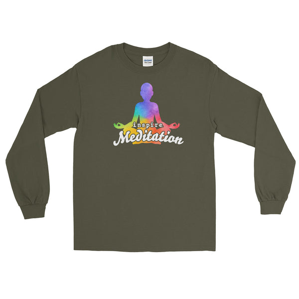 inspire Meditation Unisex Long Sleeve Shirt