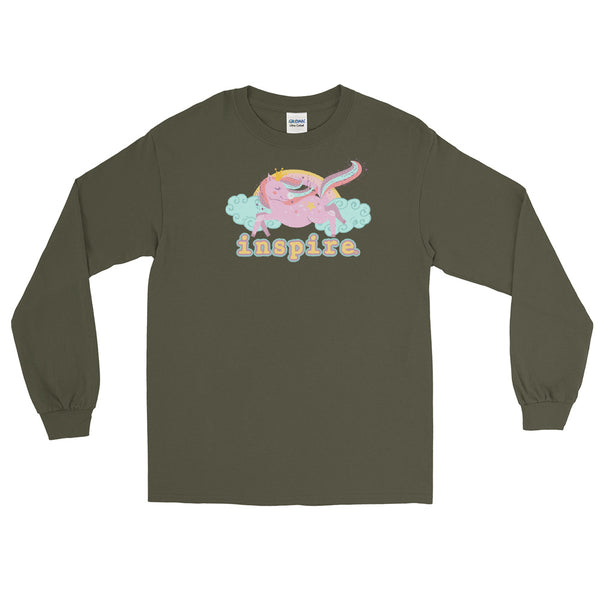 inspire Unicorn Unisex Long Sleeve Shirt