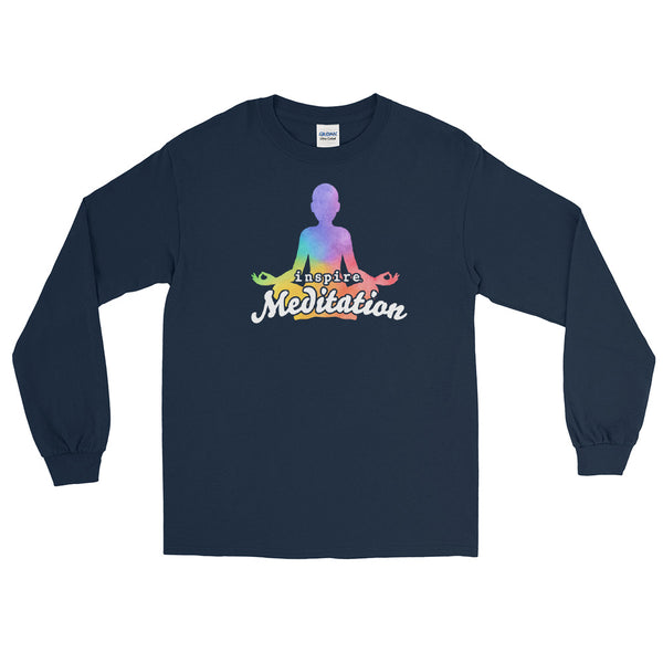 inspire Meditation Unisex Long Sleeve Shirt