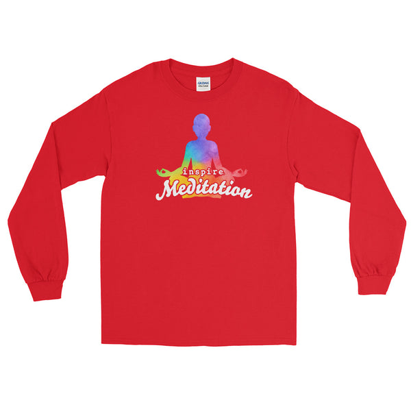 inspire Meditation Unisex Long Sleeve Shirt